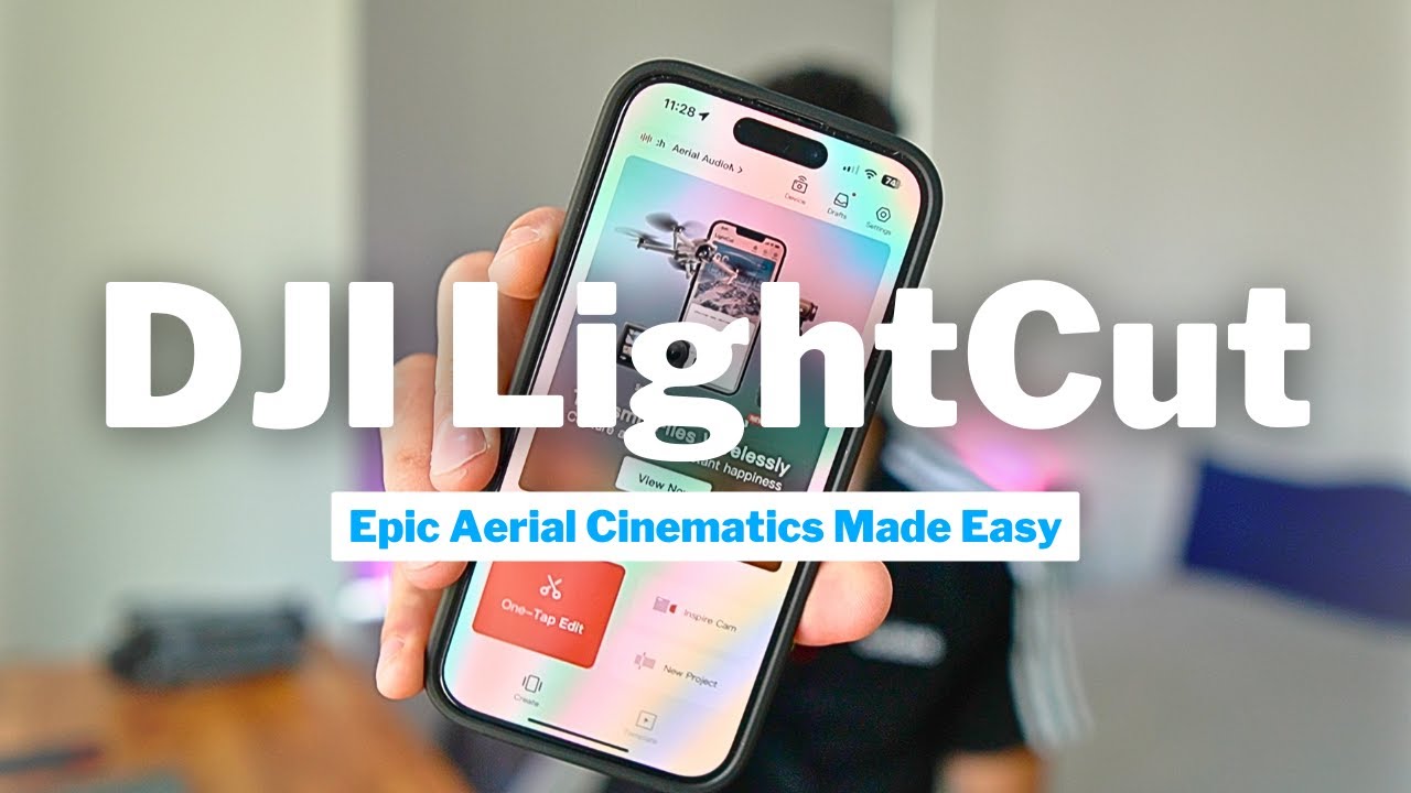 how to use dji light cut
