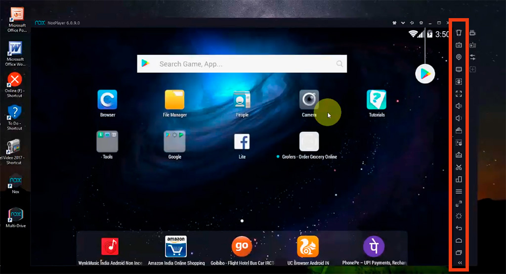 noxplayer settings